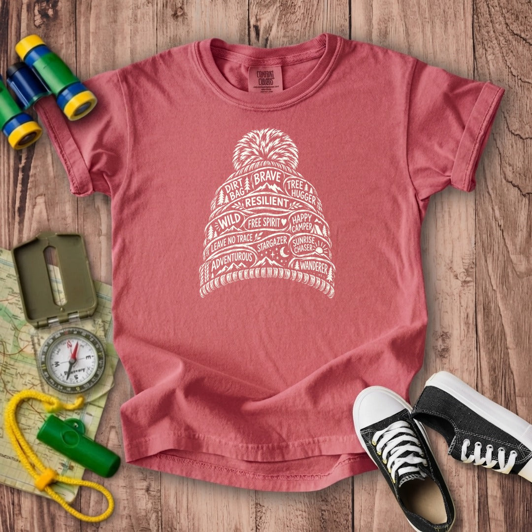 Beanie Affirmations Kids Cotton T-Shirt