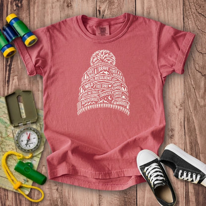 Beanie Affirmations Kids Cotton T-Shirt
