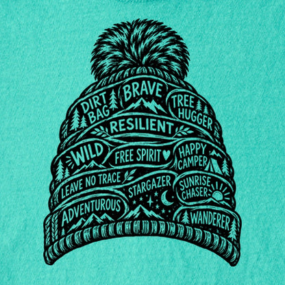 Beanie Affirmations Kids Cotton T-Shirt