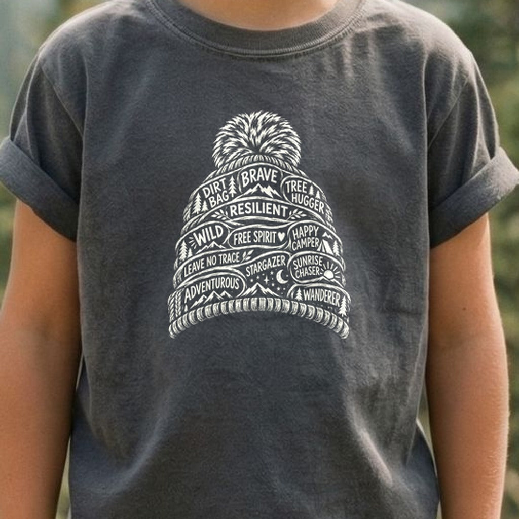 Beanie Affirmations Kids Cotton T-Shirt