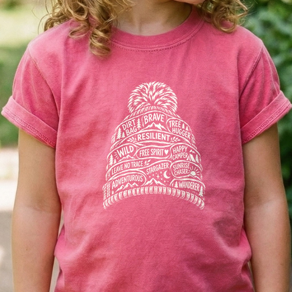 Beanie Affirmations Kids Cotton T-Shirt