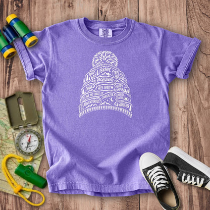 Beanie Affirmations Kids Cotton T-Shirt