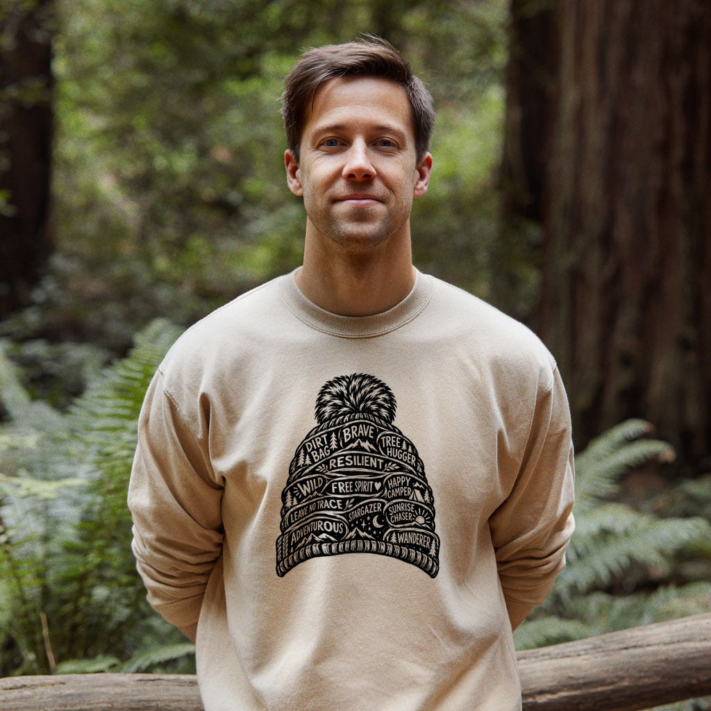 Beanie Affirmations Crewneck Sweatshirt