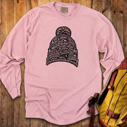 Beanie Affirmations Premium Long Sleeve