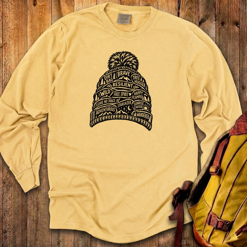 Beanie Affirmations Premium Long Sleeve