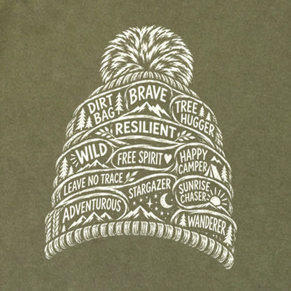 Beanie Affirmations Premium Long Sleeve