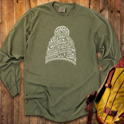 Beanie Affirmations Premium Long Sleeve