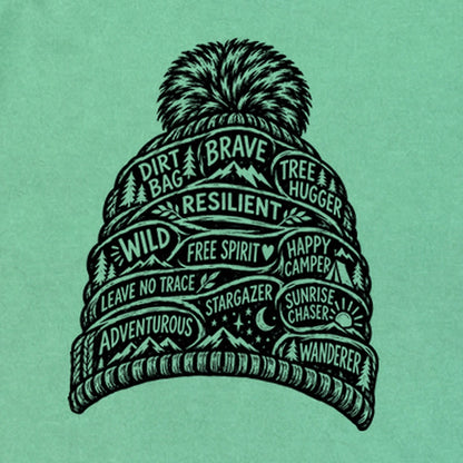 Beanie Affirmations Premium Long Sleeve