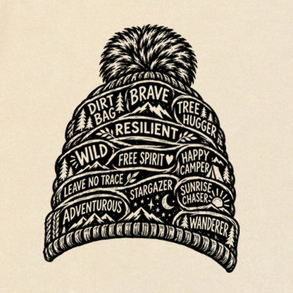 Beanie Affirmations Premium Long Sleeve