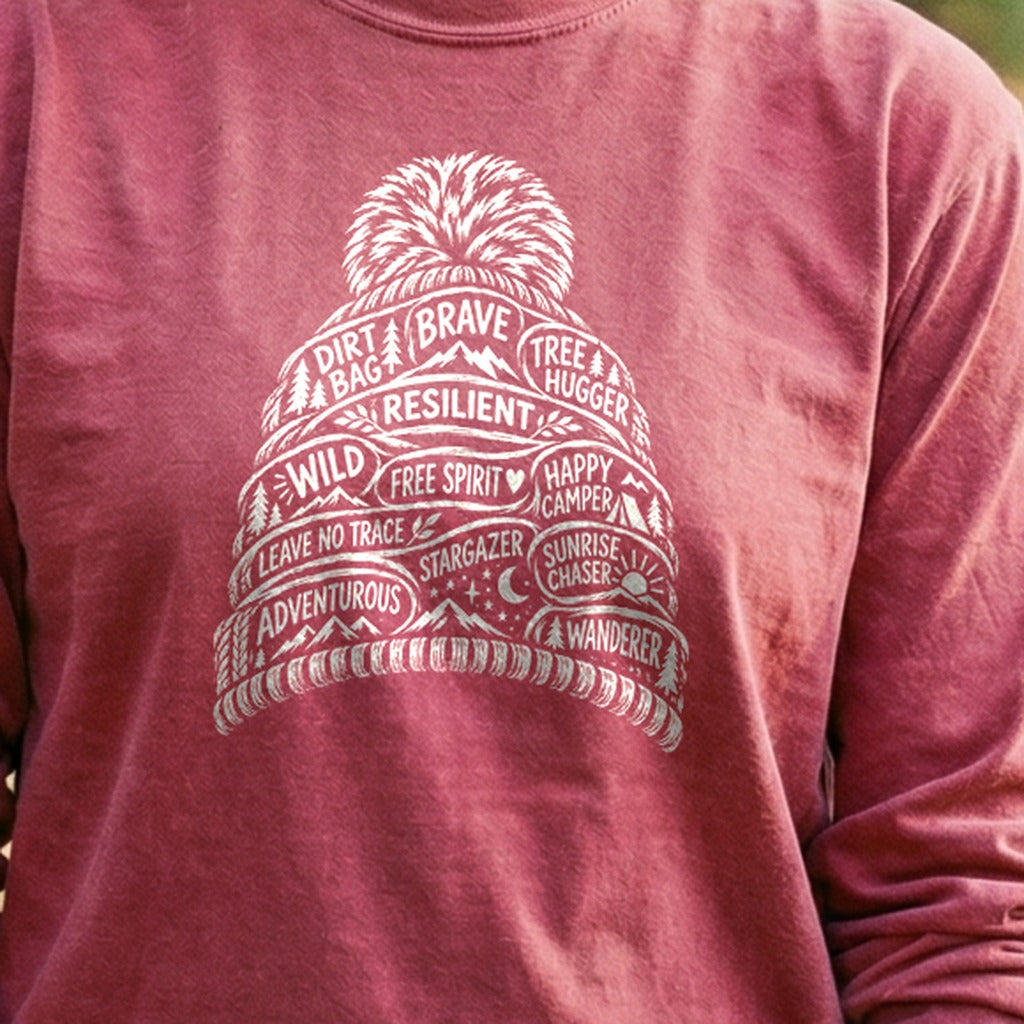 Beanie Affirmations Premium Long Sleeve