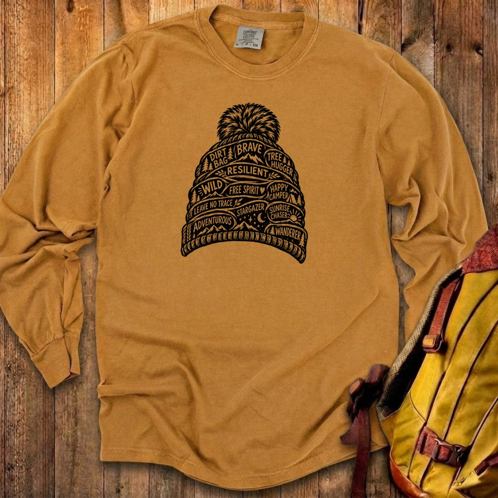 Beanie Affirmations Premium Long Sleeve