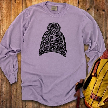 Beanie Affirmations Premium Long Sleeve