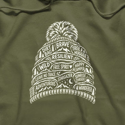 Beanie Affirmations Hoodie