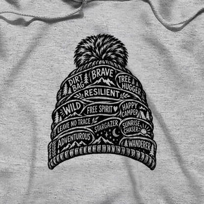 Beanie Affirmations Hoodie