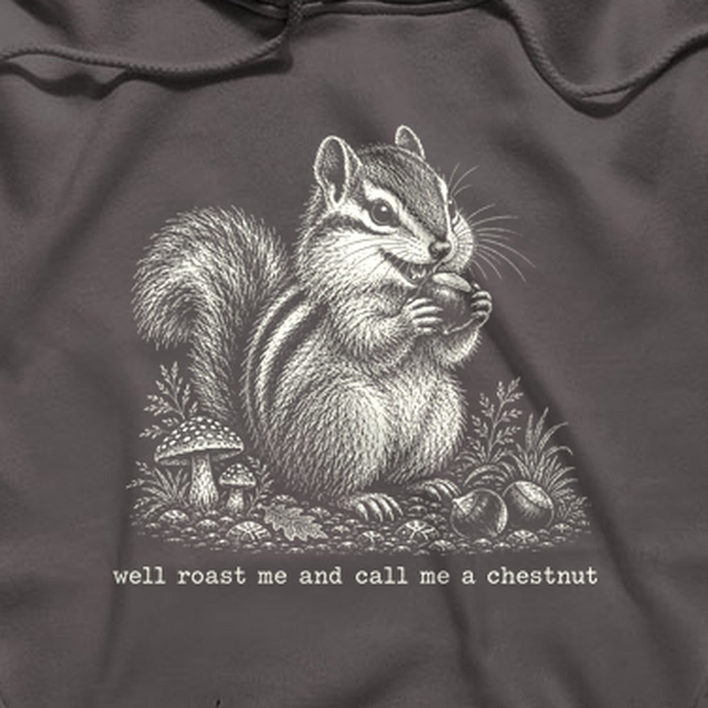 Roast Me and Call Me a Chestnut Chipmunk Hoodie