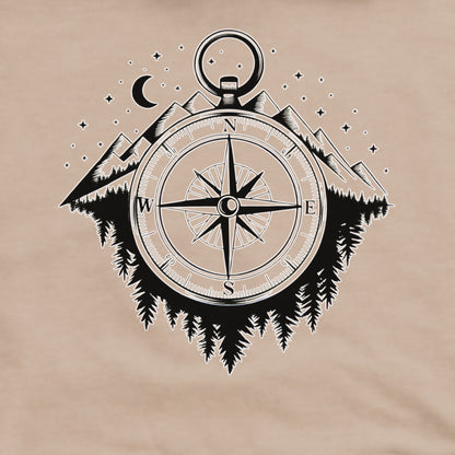 Navigate the Mountains Crewneck Sweatshirt Adventure and Outdoors Themed Sweatshirt