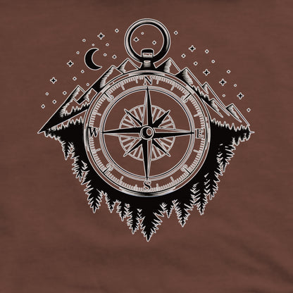 Navigate the Mountains Crewneck Sweatshirt Adventure and Outdoors Themed Sweatshirt