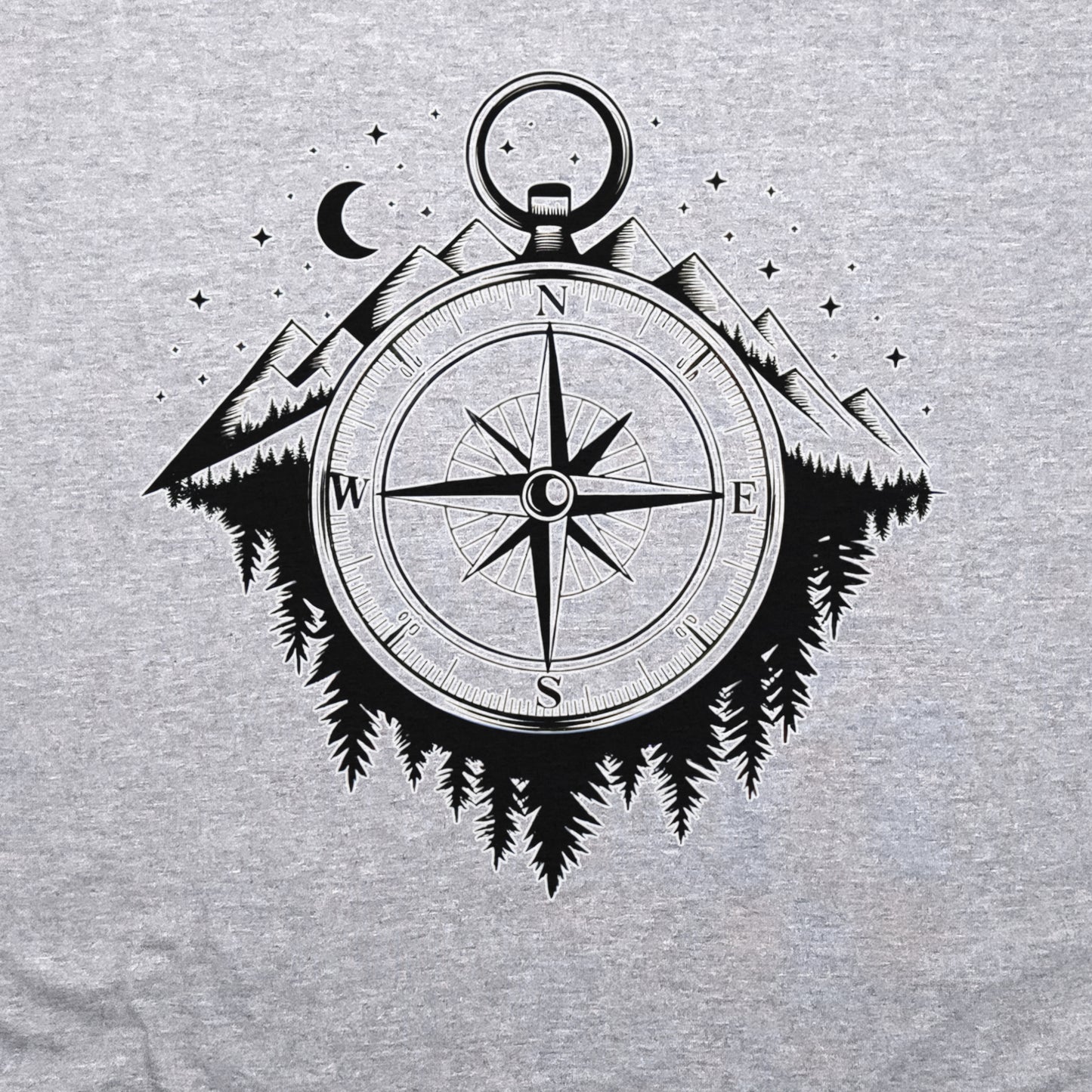 Navigate the Mountains Crewneck Sweatshirt Adventure and Outdoors Themed Sweatshirt
