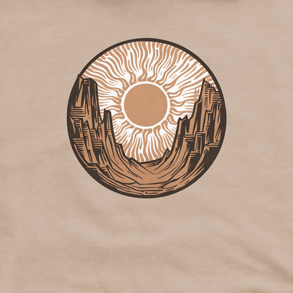 Desert Sun Crewneck Sweatshirt Adventure and Outdoors Themed Sweatshirt