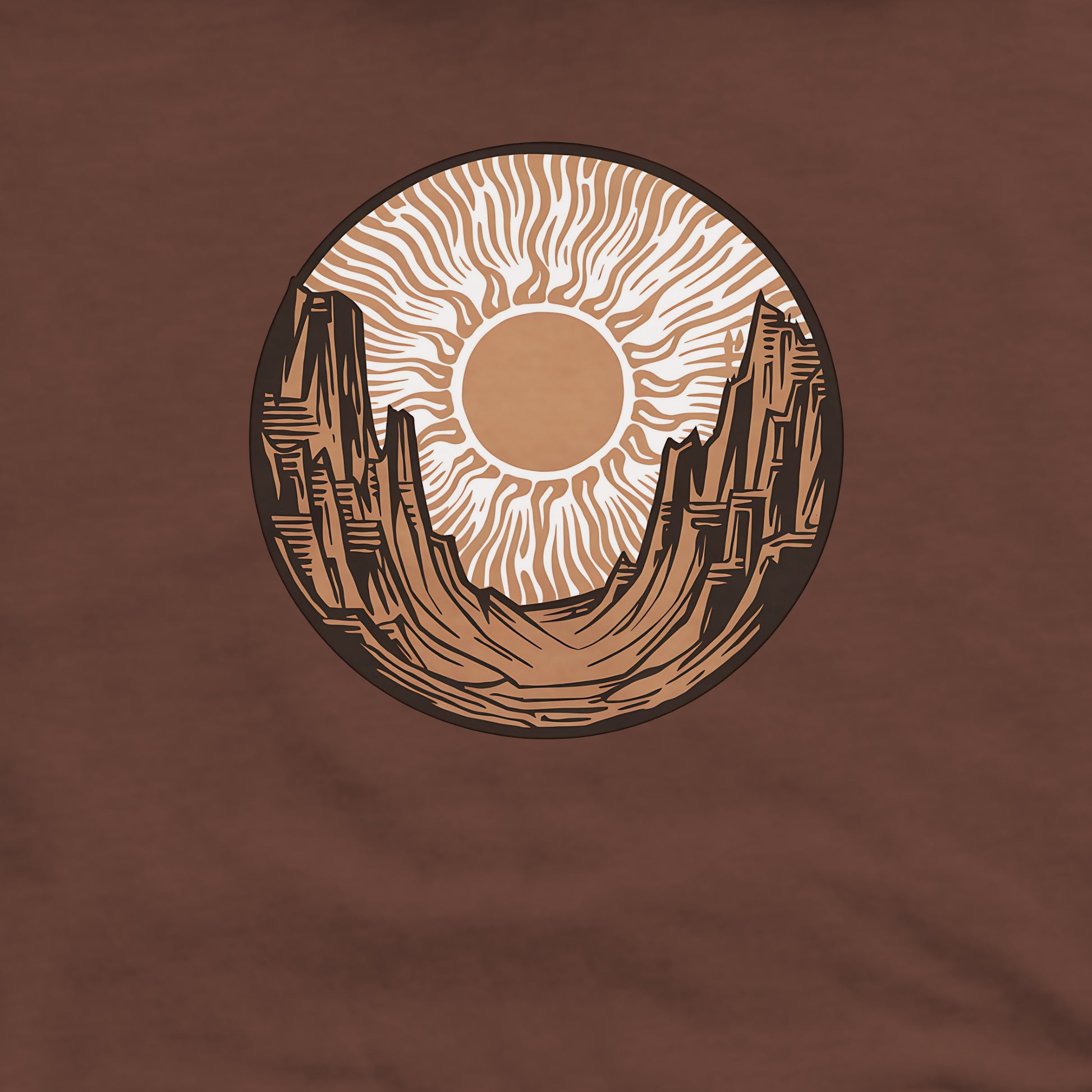 Desert Sun Crewneck Sweatshirt Adventure and Outdoors Themed Sweatshirt