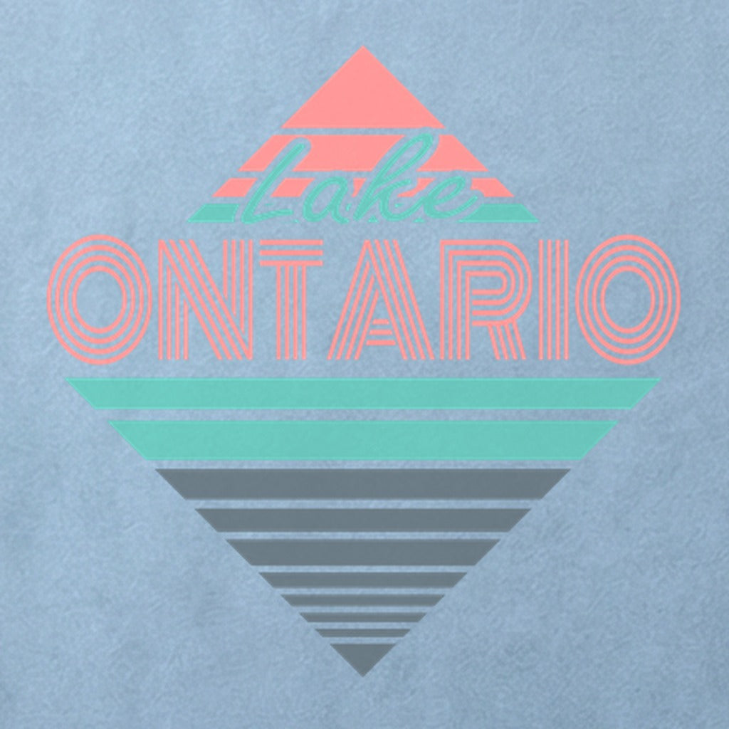 Diamond Retro Lake Ontario Cotton T-Shirt