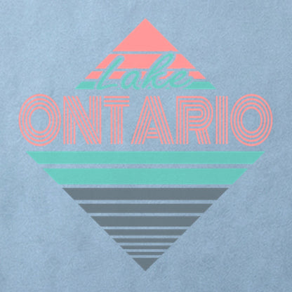 Diamond Retro Lake Ontario Cotton T-Shirt