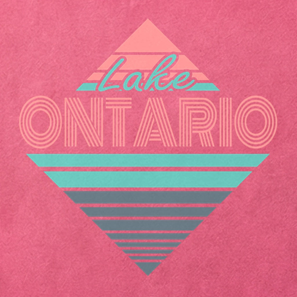 Diamond Retro Lake Ontario Cotton T-Shirt