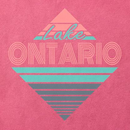 Diamond Retro Lake Ontario Cotton T-Shirt