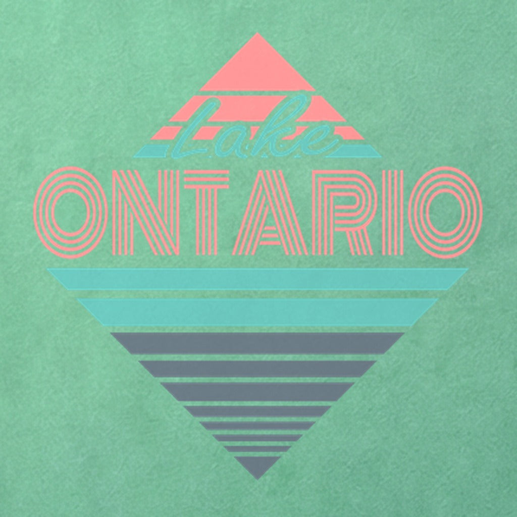 Diamond Retro Lake Ontario Cotton T-Shirt