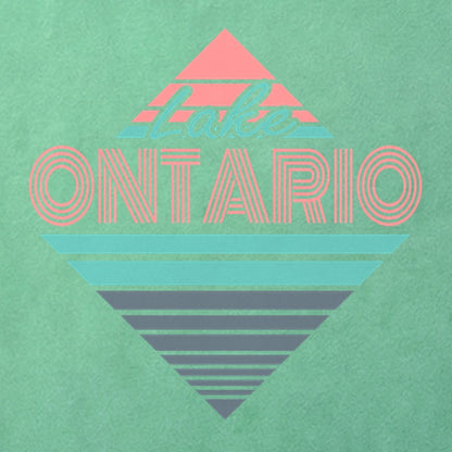 Diamond Retro Lake Ontario Cotton T-Shirt