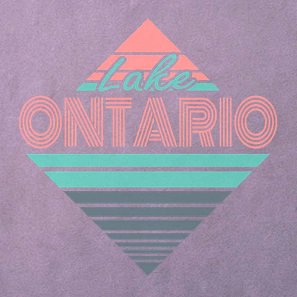 Diamond Retro Lake Ontario Cotton T-Shirt