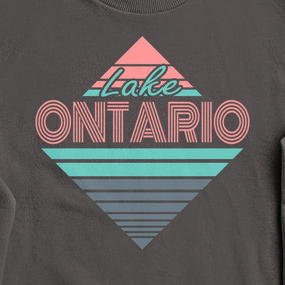 Diamond Retro Lake Ontario Crewneck Sweatshirt