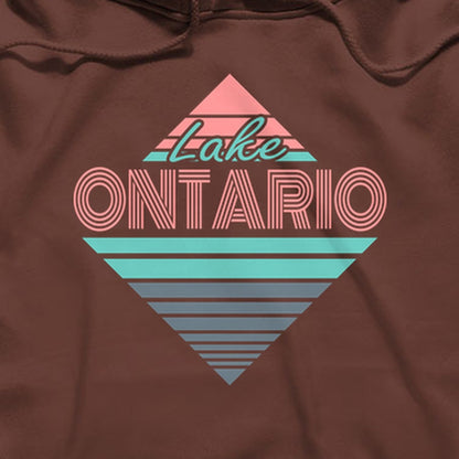 Diamond Retro Lake Ontario Hoodie