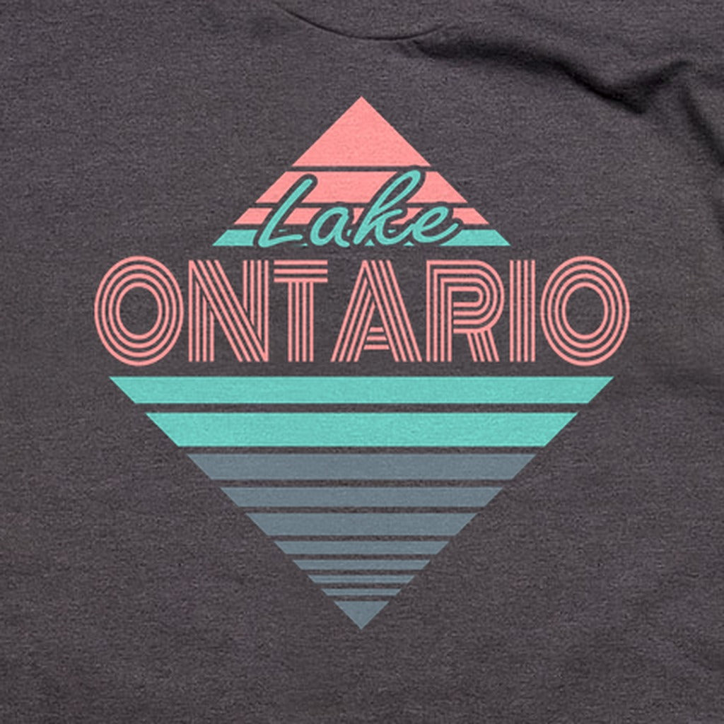 Diamond Retro Lake Ontario T-Shirt