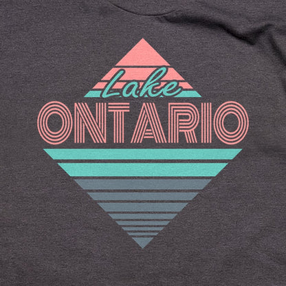 Diamond Retro Lake Ontario T-Shirt