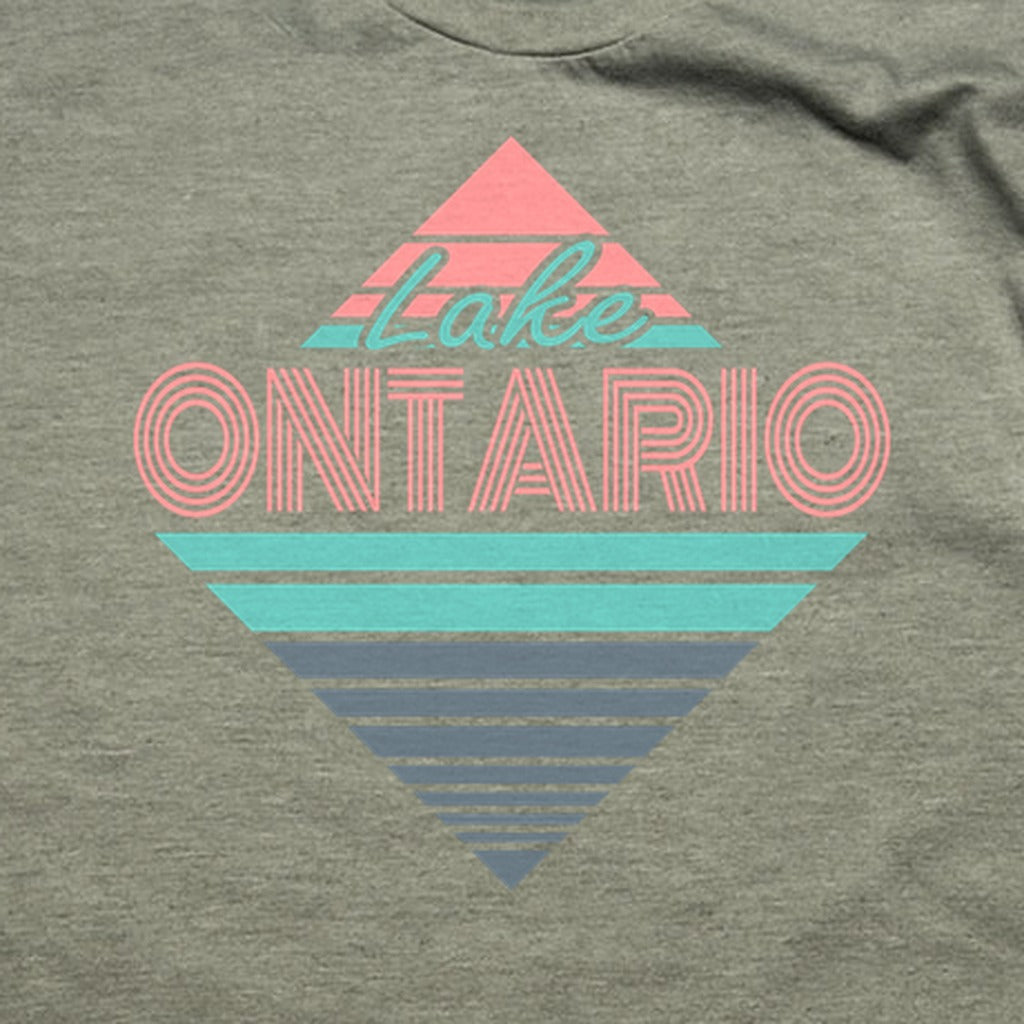 Diamond Retro Lake Ontario T-Shirt