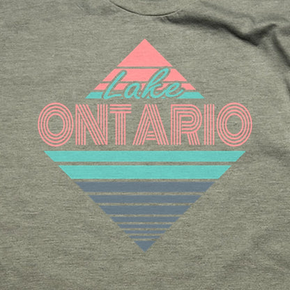 Diamond Retro Lake Ontario T-Shirt