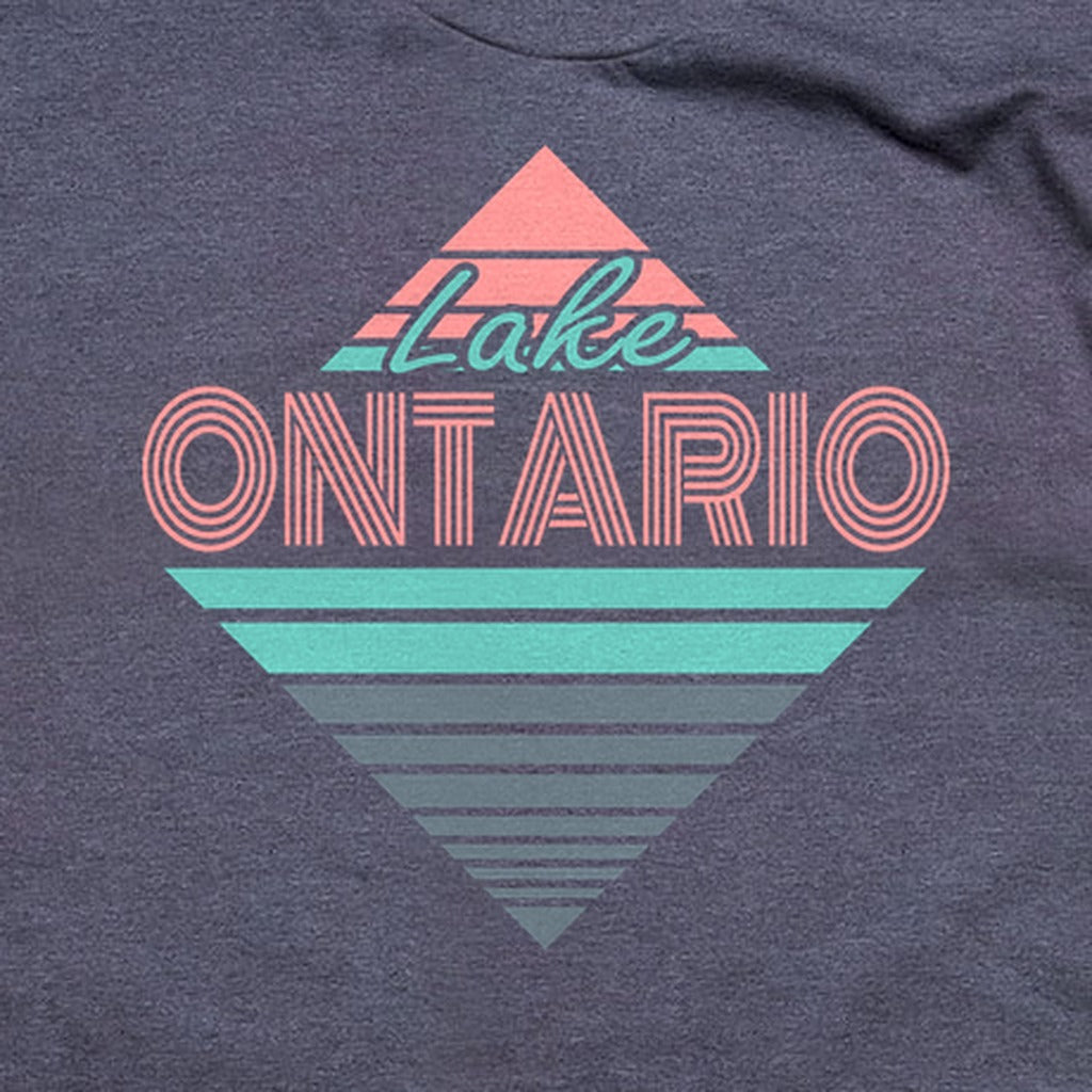 Diamond Retro Lake Ontario T-Shirt