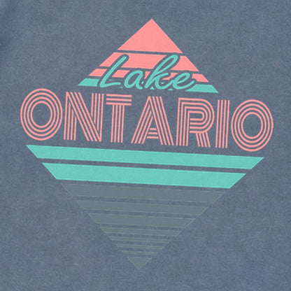 Diamond Retro Lake Ontario Premium Long Sleeve