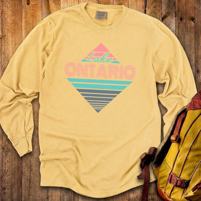 Diamond Retro Lake Ontario Premium Long Sleeve