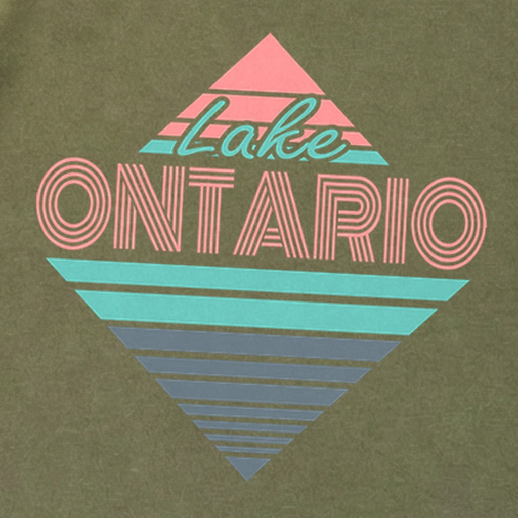 Diamond Retro Lake Ontario Premium Long Sleeve