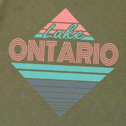 Diamond Retro Lake Ontario Premium Long Sleeve