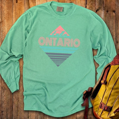 Diamond Retro Lake Ontario Premium Long Sleeve
