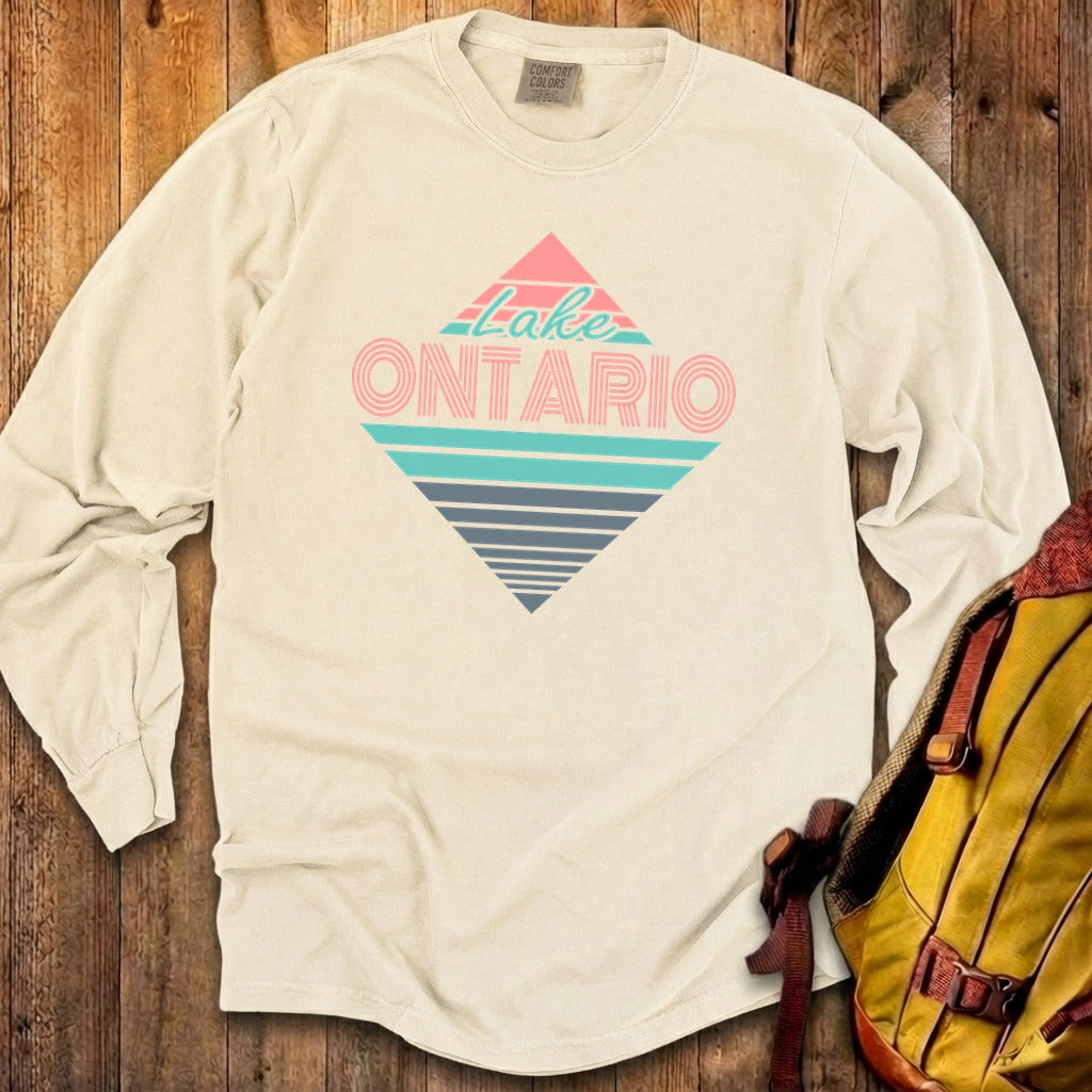 Diamond Retro Lake Ontario Premium Long Sleeve