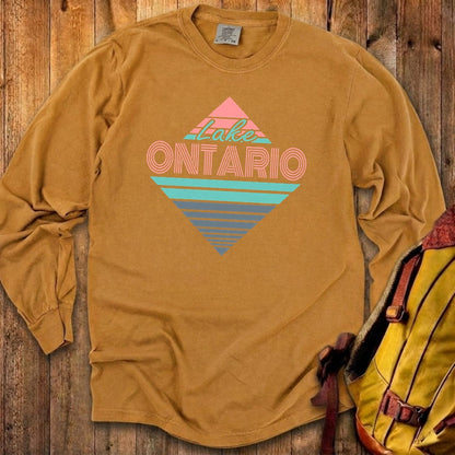 Diamond Retro Lake Ontario Premium Long Sleeve