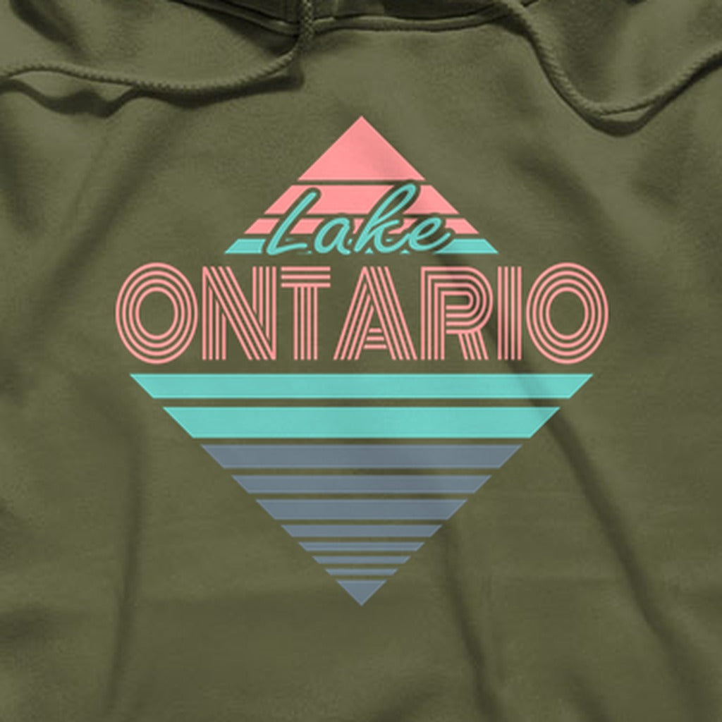 Diamond Retro Lake Ontario Hoodie