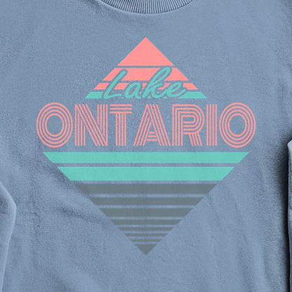 Diamond Retro Lake Ontario Crewneck Sweatshirt
