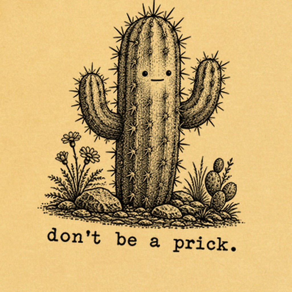 Don't Be A Prick Premium Long Sleeve