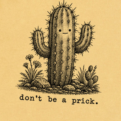 Don't Be A Prick Premium Long Sleeve