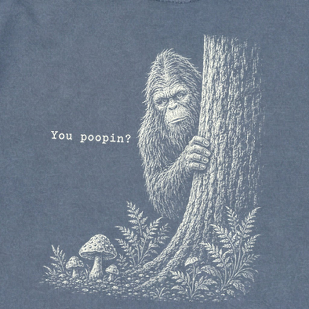 Sasquatch You Poopin? Premium Long Sleeve